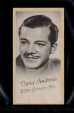 1934 Peerless Scales Dana Andrews - Movie Stars Cards - 20th Century Fox picture
