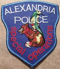 VA City of Alexandria Virginia Special Operations Police Shoulder Patch picture