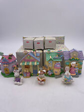 Russ -- The Bunny Bunch: Set of 7 Buldings and Figures  #13890 picture