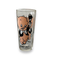 Vintage Porky Pig Pepsi Collector Series Tumbler Drinking Glass 1973 picture