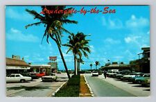 Lauderdale FL-Florida, Downtown, Vintage Postcard picture