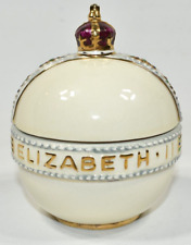 Wedgwood Unicorn Coronation Queen Elizabeth II Sugar Bowl Jam Trinket Dish 1953 picture