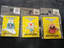 Gundam Cafe Pin Badges (set of 3) New Unopened picture