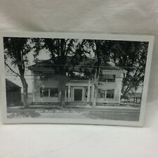 Vintage Real Photo Postcard Scene Wareham Massachusetts Bank Building  picture