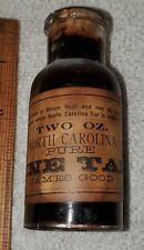 Ca. 1870s-80s Sealed Bottle North Carolina Pine Tar - James Good picture