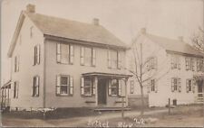 RPPC Postcard View Street and House Bethel PA  picture