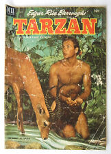 1953 Tarzan #44 Comic Book GOLDEN AGE Lex Barker Photo Cover Jungle Pulp ERB picture
