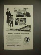 1957 Northern Pacific Railway Ad - Western Hospitality picture