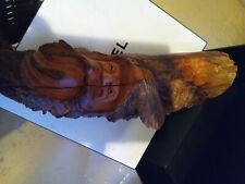 Wood Vintage Carved Man In Wood picture