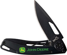 Case Cutlery John Deere Tec X Dinero Black Folding Stainless Pocket Knife 15769 picture