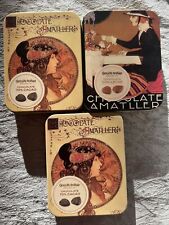 TINS COLLECTORS - CHOCOLATE AMATLLER DECORATIVE TIN - SET OF 3 - Empty Tins - picture