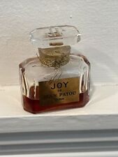 Vintage JOY de JEAN PATOU Paris Parfum Perfume Baccarat Glass Bottle .5 Oz picture