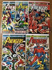 The Avengers #110 111 112 113 114 Lot Run Set Marvel Comics Bronze Age 1st Print picture