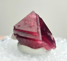 Macle Twin Spinel Crystal from Burma w/ Display Case, Fluorescent, 11.3 carats picture