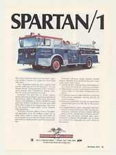 1976 American LaFrance Spartan/1 Fire Truck Print Ad picture