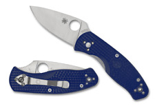 Spyderco Knives Persistence Lightweight C136PBL Dark Blue S35VN Pocket Knife picture