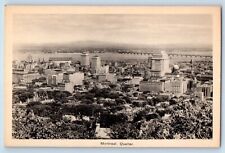 Montreal Quebec Canada Postcard Bird's Eye View Buildings Scene c1930's Unposted picture