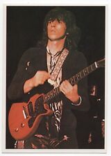 Keith Richards Card Panini Pop Stars Sticker 1975 Mini-Poster Vintage Rock #68 picture