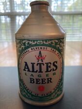 Altes Lager Beer, CR CT IRTP TO, Off-Grade, Empty Indoor Can picture