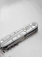 Victorinox Huntsman Swiss Army Knife Multi Tool SILVERTECH SCALES NEW picture