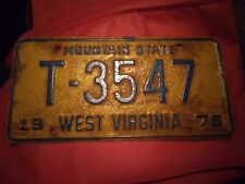 1976 West Virginia Truck License Plate Tag Original (23-2451) picture