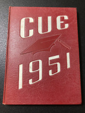 ALBRIGHT COLLEGE CLASS OF 1951 COLLEGE YEARBOOK THE CUE READING, PENNSYLVANIA picture