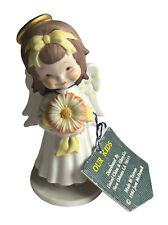 Vintage 1982 J. McDowell Our Kids Collection ANGEL Sunflower Figurine Porcelain picture