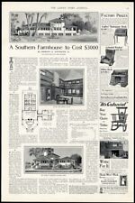 SOUTHERN FARMHOUSE Prairie Style 1901 Floor Plan Costs Mag Page ROBERT C SPENCER picture