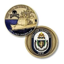 NAVY USS LAKE CHAMPLAIN CG-57  THY WILL BE DONE 1.75