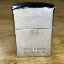 Vintage Ronson Wind II Cigarette Lighter Zippo China Strikes Needs Fuel picture