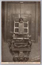 Vintage Postcard Electric Chair Sing Sing Prison Ossining N.Y. Hirshfield *C8437 picture