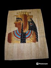 Egyptian Hand-painted King Tutankhamun Papyrus picture