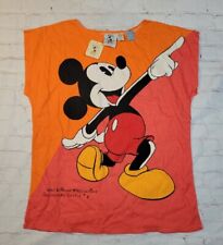 Vtg Nwt Walt Disney Productions Mickey Mouse Collectors Series #4 Shirt Large picture