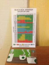 Large Blackjack Strategy Card 3 Cards picture