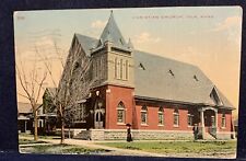 Iola KS Kansas~Christian Church 1913 Postmarked Iola picture