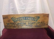  Wooden Cheese Box Vintage Steve's Wisconsin Country picture