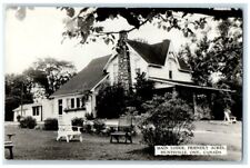 c1950's Friendly Acres Main Lodge Huntsville Ontario Canada RPPC Photo Postcard picture