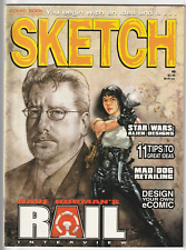 SKETCH MAGAZINE # 8 COMIC ART FANZINE BEAU SMITH STAR WARS RAIL DAVE DORMAN picture