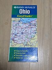 2000 Rand McNally Ohio Easyfinder Map VTG picture