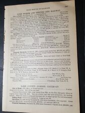 1886 train report FORT WORTH & DENVER CITY RAILWAY Hodge Harold Canadian Rivr TX picture
