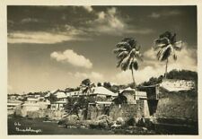 Guadeloupe Caribbean island view antique photo picture