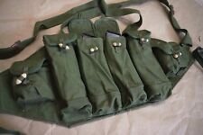 GENUINE ORIGINAL CHINESE MILITARY TYPE 81 AK CHEST-RIG BANDOLIER POUCH NOS picture