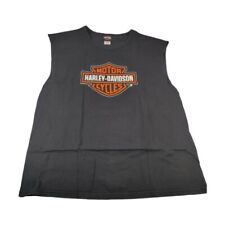 Red River Harley Davidson Wichita Falls Texas Cut off Sleeveless T Shirt Size XL picture