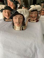 Vintage Royal Doulton Toby Mug LARGE 4” tall, mint condition, Three Musketeers  picture