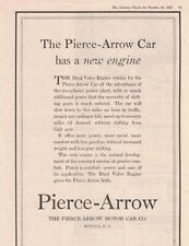 1918 Pierce Arrow Original ad - Has a New Engine - Scarce picture