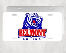 License Plate Tag Belmont Bruins University picture