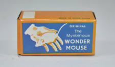 Vintage The Mysterious Wonder Mouse Magic Trick Toy MIB NOS New Old Stock picture