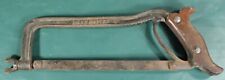 Antique Keen Kutter Meat Saw Wood Handle Knuckle Guard picture