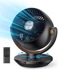 Fan for Bedroom, Desk Air Circulator Fan with Remote, 11 Inch Table Fans for picture