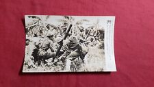 SALE Press Photo Japan WWII Saipan Island Mortar Unit Soldiers 1944 picture